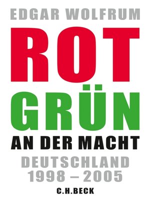 cover image of Rot-Grün an der Macht